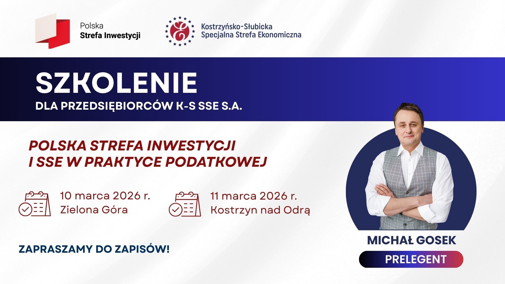 Szkolenie dla Przedsiębiorców K-S SSE S.A. / Zielona Góra