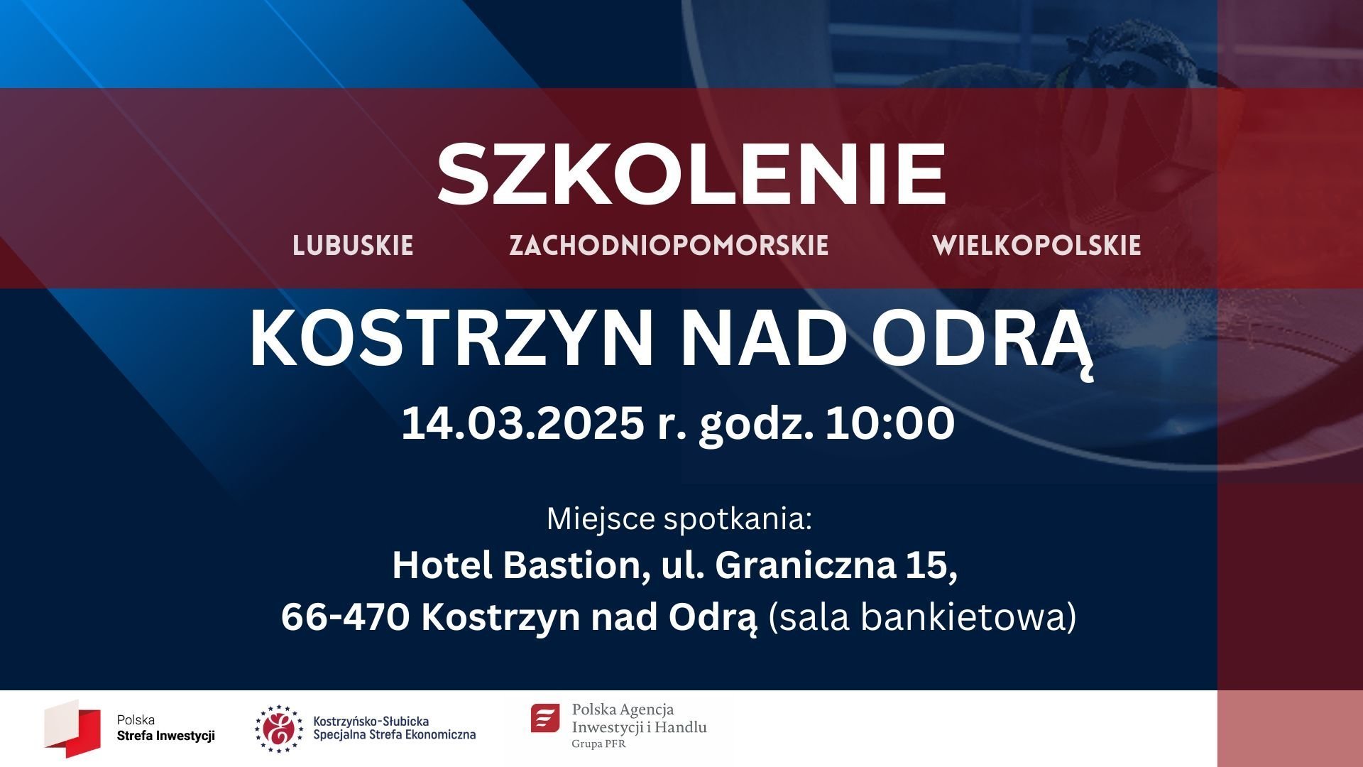 ZAPROSZENIE NA SZKOLENIE DLA PRZEDSIĘBIORCÓW K-S SSE 14.03.2025