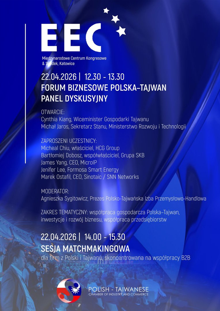 Europejski Kongres Gospodarczy 2026 – Forum Polska–Tajwan