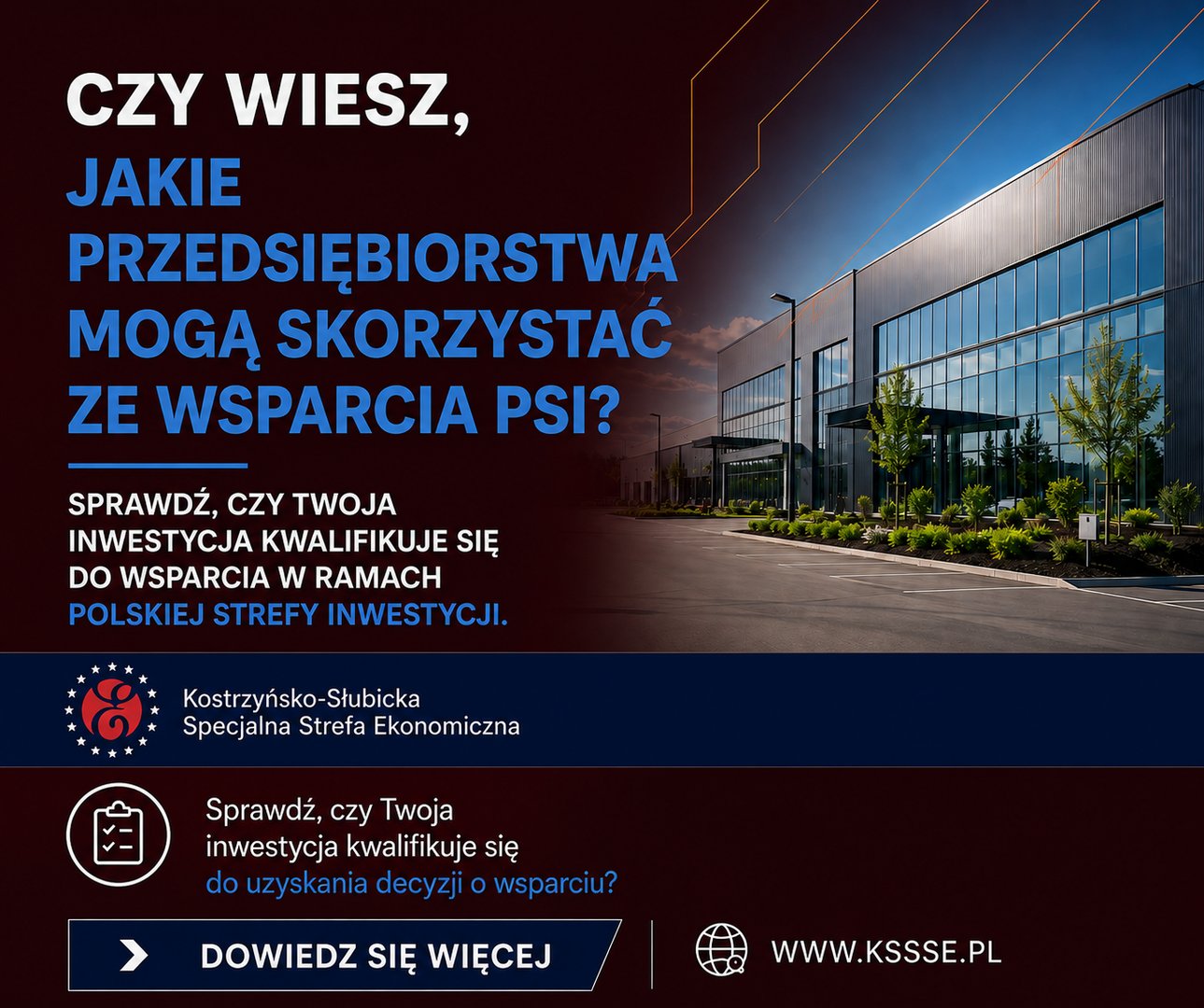 CZY WIESZ, JAKIE FIRMY MOGĄ SKORZYSTAĆ ZE WSPARCIA PSI?