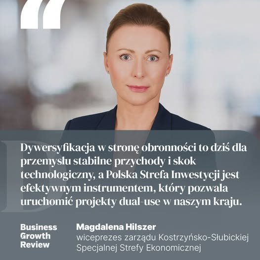 Dual-use – wywiad z Magdaleną Hilszer, wiceprezes K-S SSE S.A.