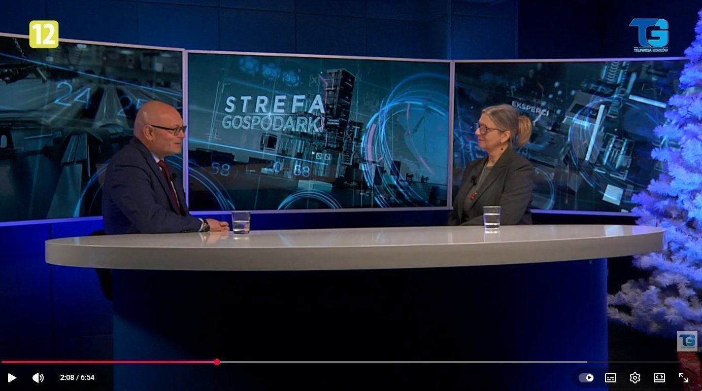 Strefa Gospodarki, grudzień 2025 - wywiad Andrzejem Kailem, Dyrektorem Marketingu i Promocji K-S SSE S.A.