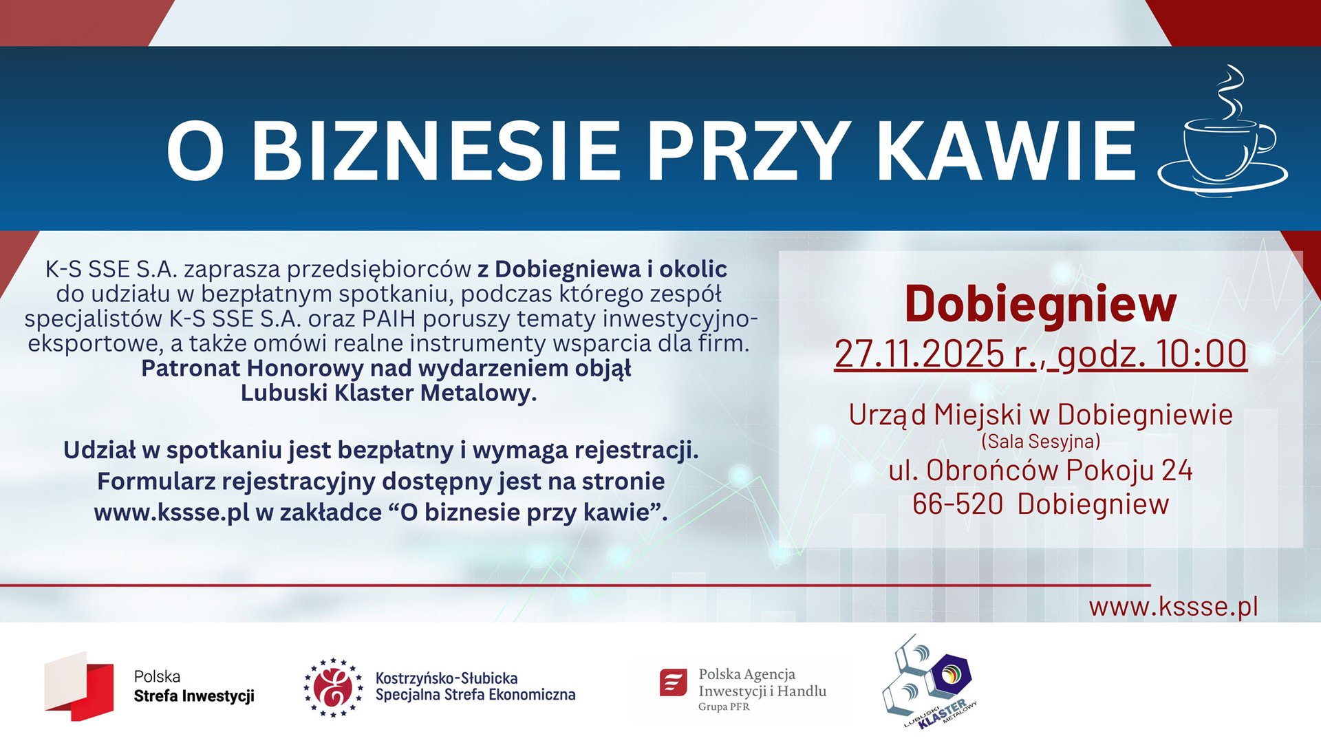 O BIZNESIE PRZY KAWIE - DOBIEGNIEW 27.11.2025